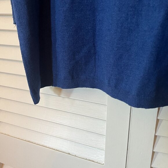 Altar'd State side knot tunic small medium women blue - Picture 6 of 9